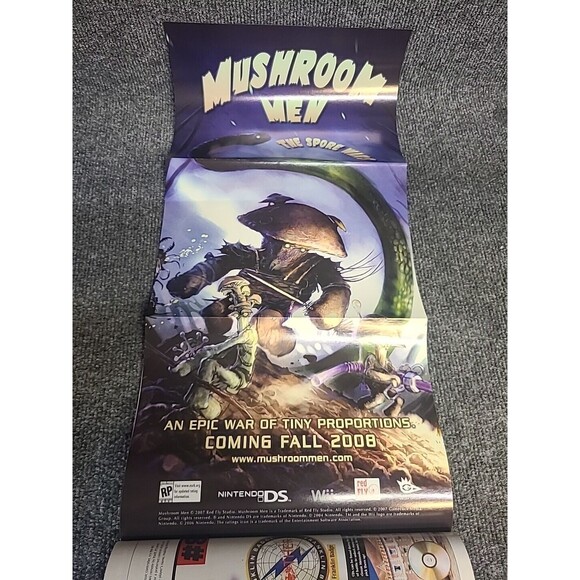 Nintendo Power Magazine V222 Super Smash Bros. Brawl Advance Wars Galaxy Poster - Picture 7 of 8